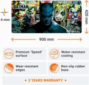 DC Batman: Torn Collage - Batman and Villains XL