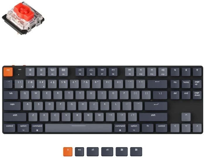 Keychron K1 SE TKL Hot-Swapp Red Switch
