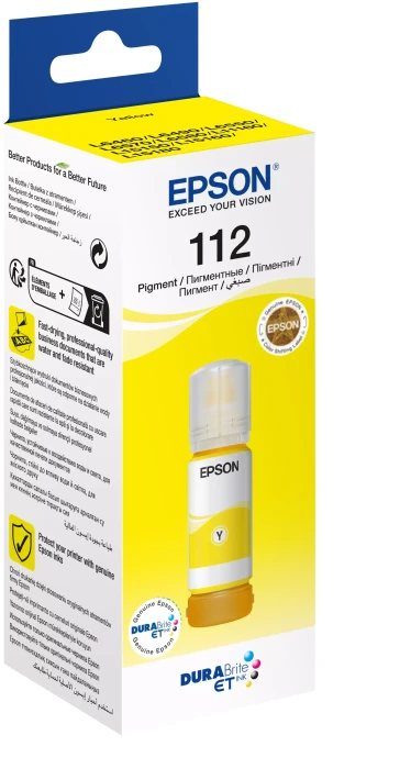 Epson 112 EcoTank Ink Bottle - Yellow