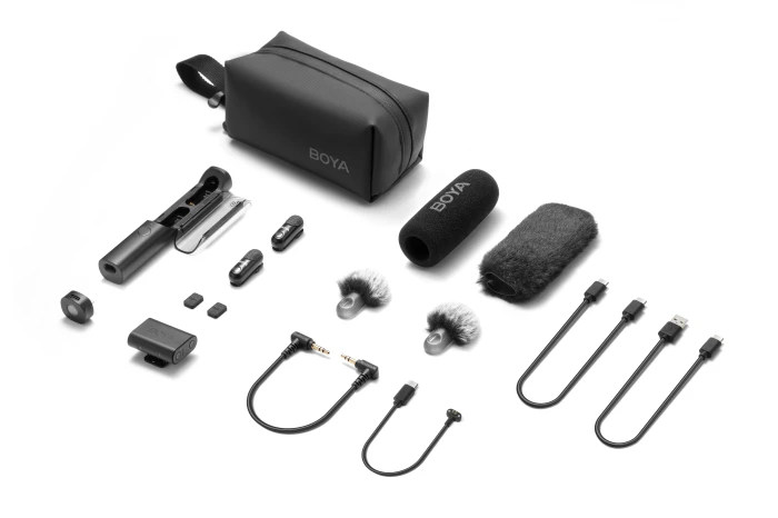 BOYA MAGIC 03 - USB-C All-in-One Безжична система микрофони