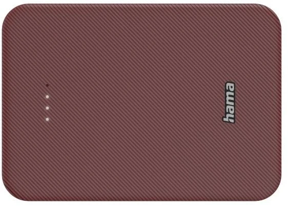 HAMA Външна батерия Colour 10000 mAh red