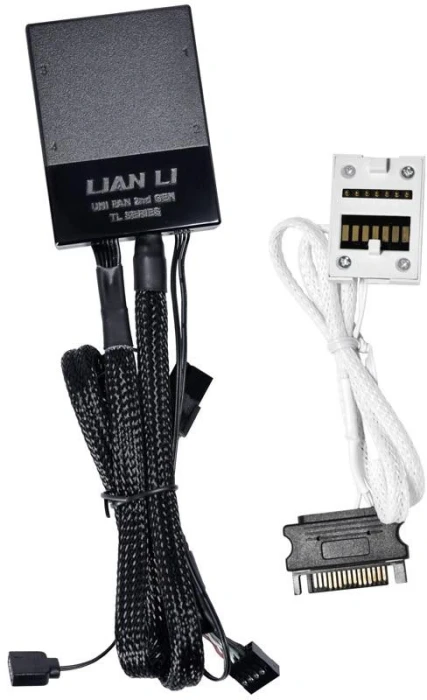 Контролер Lian-Li UNI HUB TL и TL LCD серия вентилатори - White