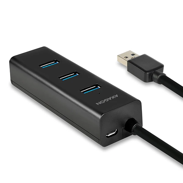 AXAGON HUE-S2BL USB3.0 CHARGING hub