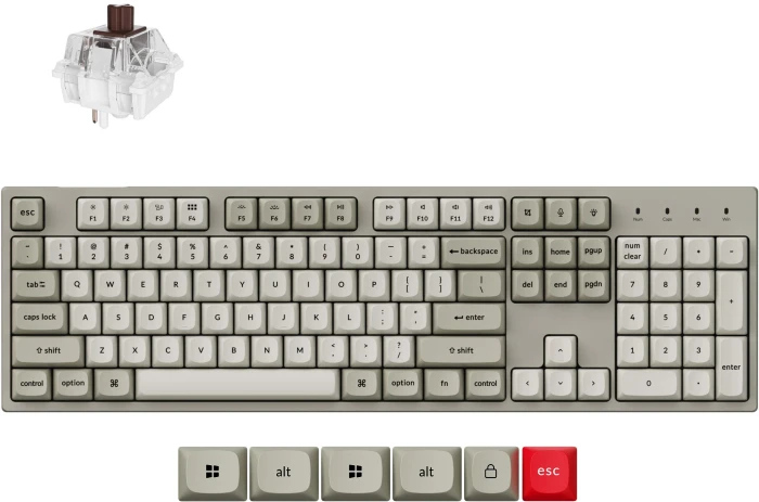 Keychron C2 Pro 8K QMK - Tactile