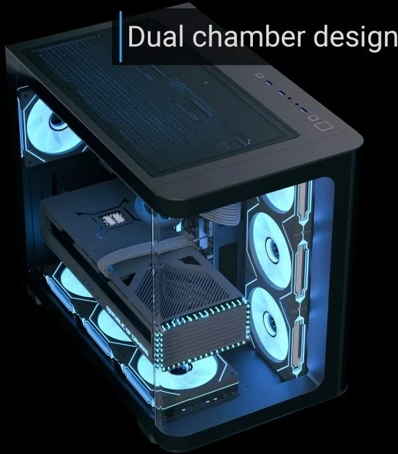 AeroCool P500C-G-BK-v1