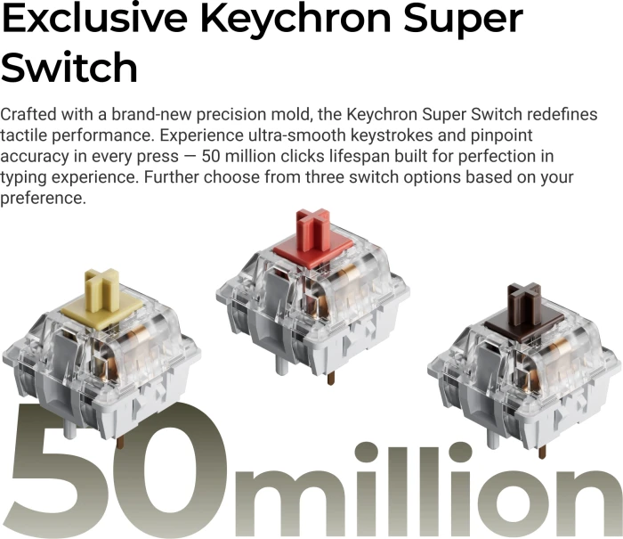 Keychron C1 Pro 8K QMK - Tactile
