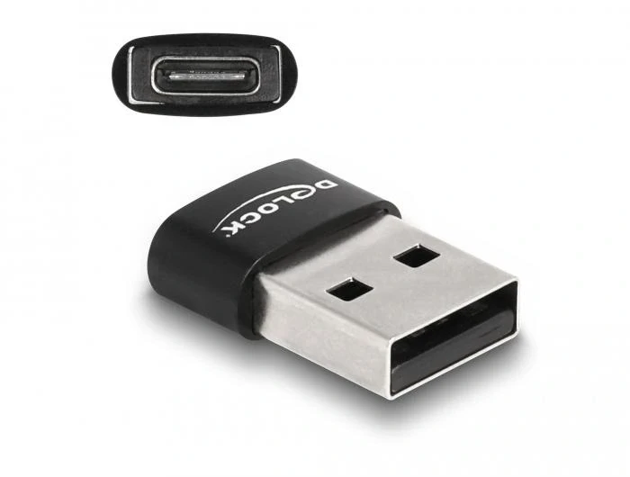 Delock преходник USB-A > USB-C
