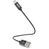HAMA USB-A - Lightning 0.2м черен