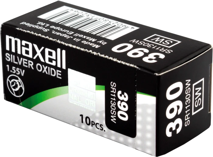 Бутонна батерия MAXELL SR1130 SW /AG10/ 389/390/  1.55V
