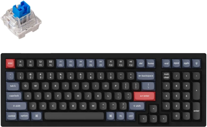 Keychron K4 Pro Hot-Swap Blue Switch