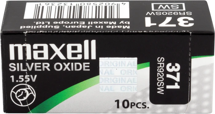 Бутонна батерия MAXELL SR-920 SW /370/371/AG6  1.55V