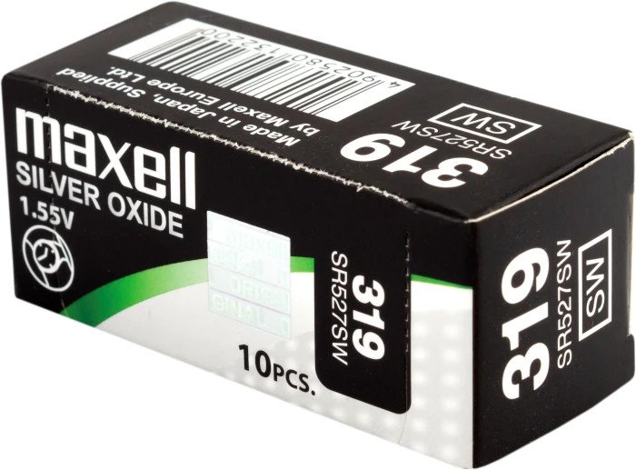 Бутонна батерия MAXELL SR527 SW 1.55V /319/  1.55V