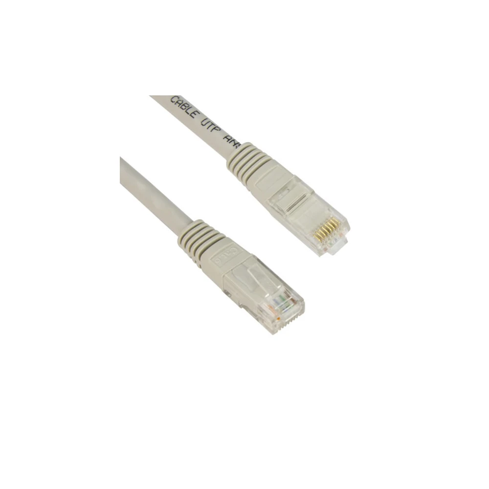 VCom Кабел LAN UTP Cat6 Patch Cable - NP611-10m