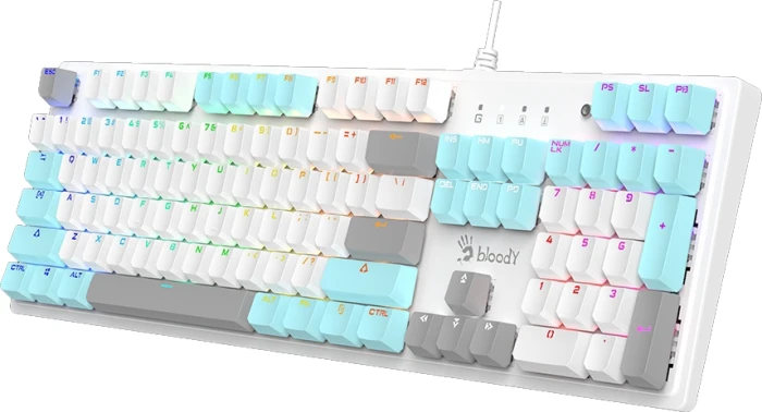 Bloody S510R Red Switch RGB White