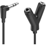 HAMA Аудио TRS 3.5mm > 2 x 3.5mm - 0.2m