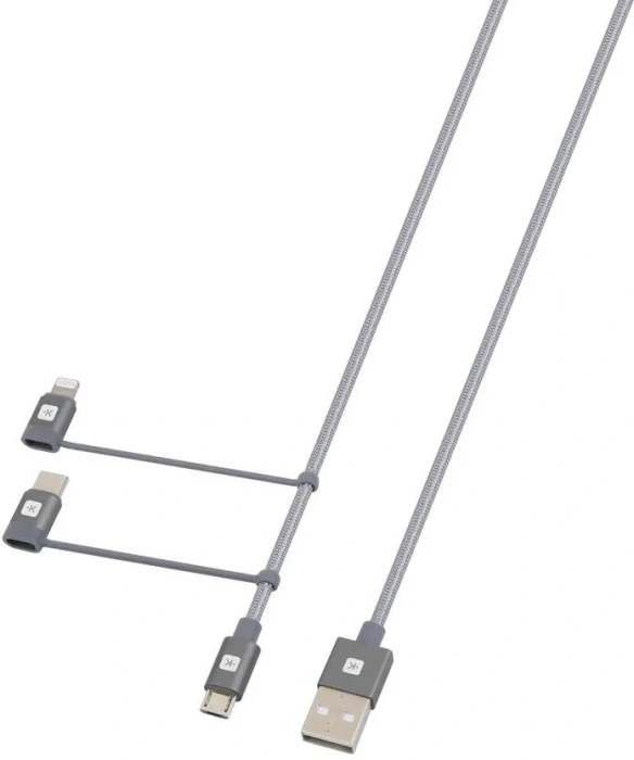 Skross USB-A > micro-USB/C/Lightning