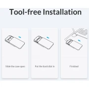 Orico 25PW1 кутия за диск 2.5" USB-C