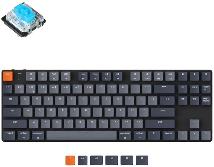 Keychron K1 SE TKL Hot-Swapp Blue Switch
