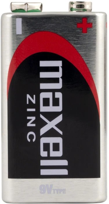 Цинк Манганова батерия MAXELL 6F22 /9V/ 1 бр. в блистер -20бр/кутия