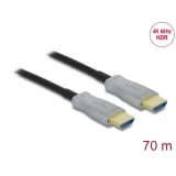 Оптичен кабел Delock HDMI 4K 70m