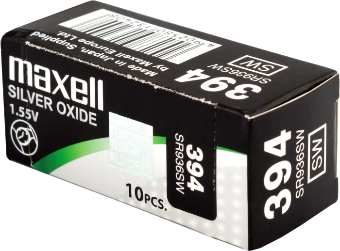 Бутонна батерия MAXELL SR936 SW /AG9/, 394 1.55V