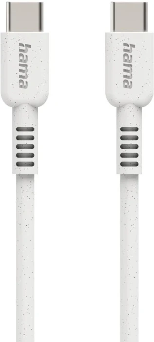 Кабел за зареждане HAMA "Eco", USB-C - USB-C, 1 м, черен