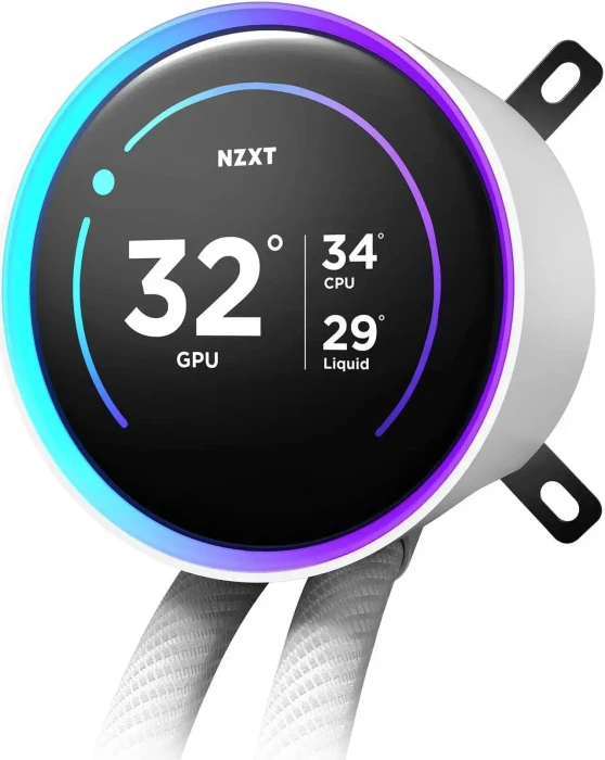 NZXT Kraken Elite 280 RGB LCD v2 White