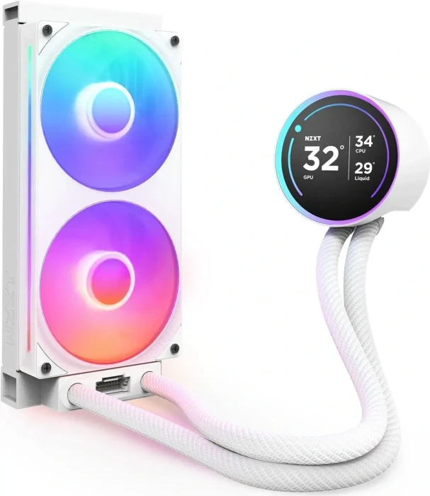 NZXT Kraken Elite 280 RGB LCD v2 White