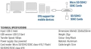 ACT AC7056 USB-C card reader