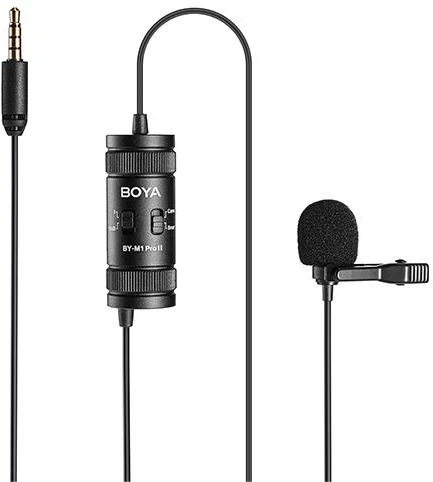 BOYA Микрофон BY-M1 PRO II 3.5mm
