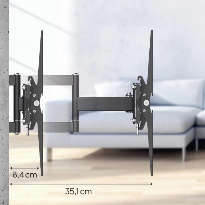 Стенна стойка за TV FULLMOTION 65"