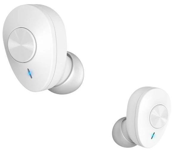 Блутут слушалки Hama "Freedom Buddy", True Wireless, In-Ear, Bass Boost, бял