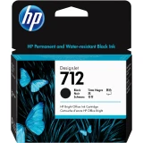 HP 712 80ml Ink Cartridge - Black