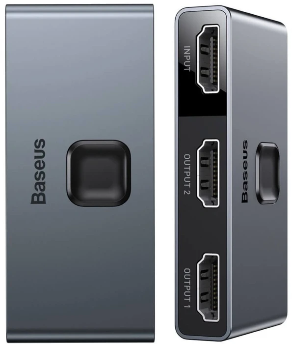 Двупосочен HDMI превключвател Baseus CAHUB-BC0G