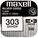 Бутонна батерия MAXELL SR44 SW/357/   1.55V