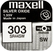 Бутонна батерия MAXELL SR44 SW/357/   1.55V