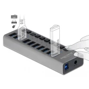 DELOCK с адаптер 10 x USB 5Gbps