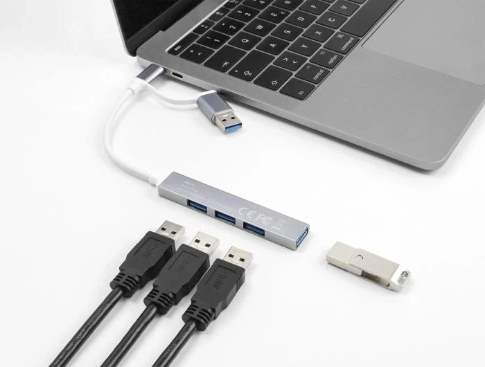 Delock USB-C/A 4 x USB HUB