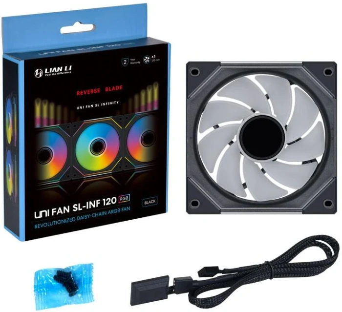 Lian Li UNI FAN SL-INF 120 Black Reverse