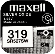 Бутонна батерия MAXELL SR527 SW 1.55V /319/  1.55V
