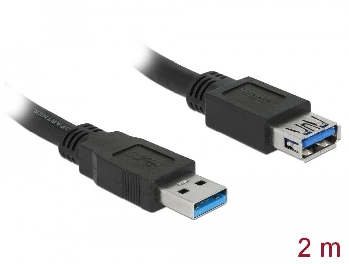 Delock удължителен USB-A 5Gbps - 2.0m