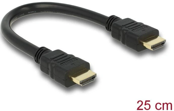Delock HDMI кабел 4K - 0.25 m