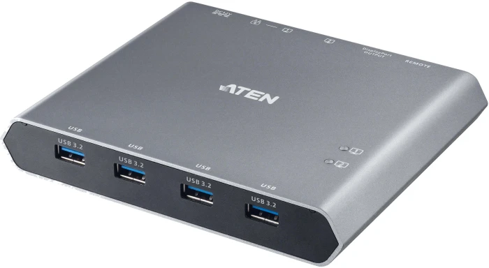 KVM превключвател ATEN US3311 2-портов 4K DisplayPort USB-C 8K
