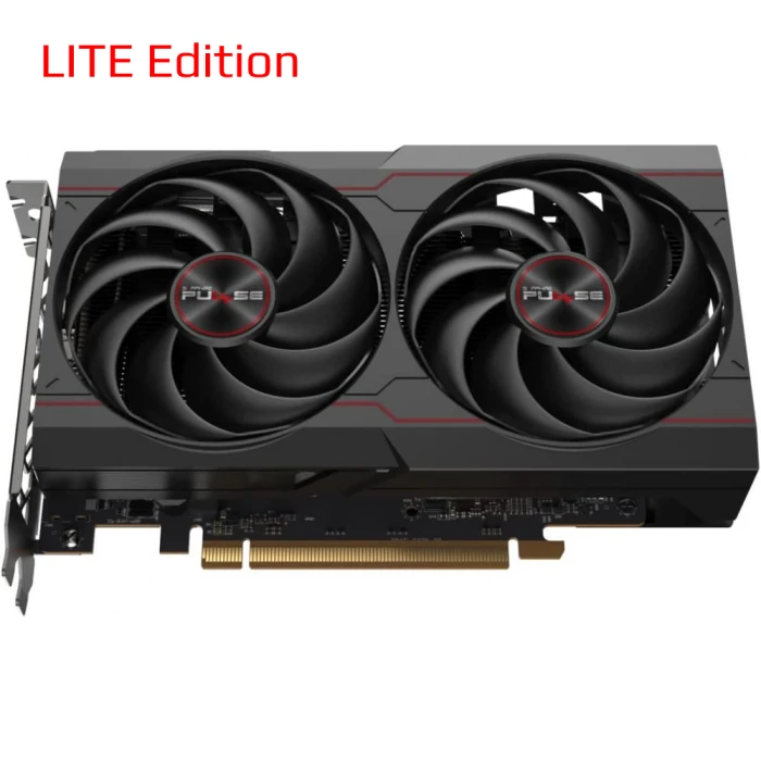Sapphire AMD Radeon RX 6600 Pulse LITE 8GB - 1xHDMI 1xDP