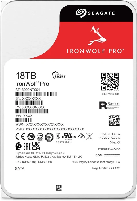 SEAGATE IronWolf 18TB