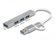 Delock USB-C/A 4 x USB HUB