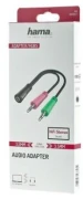HAMA Аудио 3.5mm 2 x TRS > TRRS