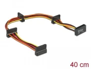 Delock Сплитер Power SATA x 4 - 0.4m