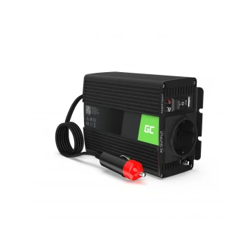 Инвертор GREEN CELL   24V 150W/300W Модифицирана синусоида