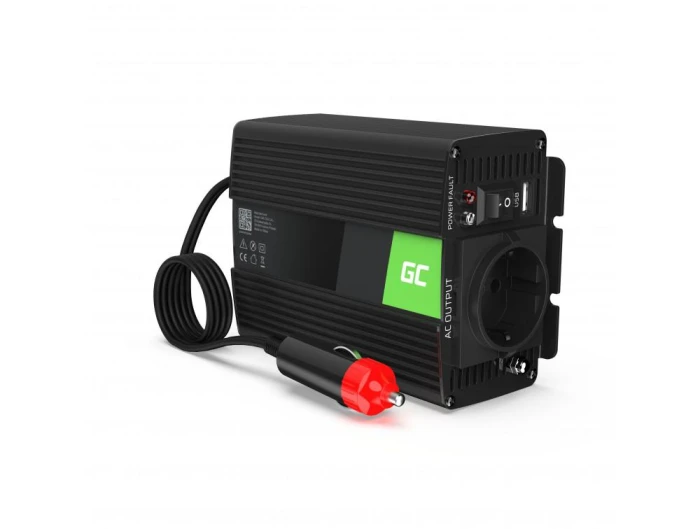 Инвертор GREEN CELL   24V 150W/300W Модифицирана синусоида